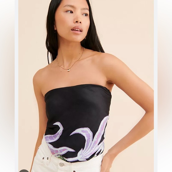 Free People Tops - NWT Free People Spellbound Strapless Bodysuit